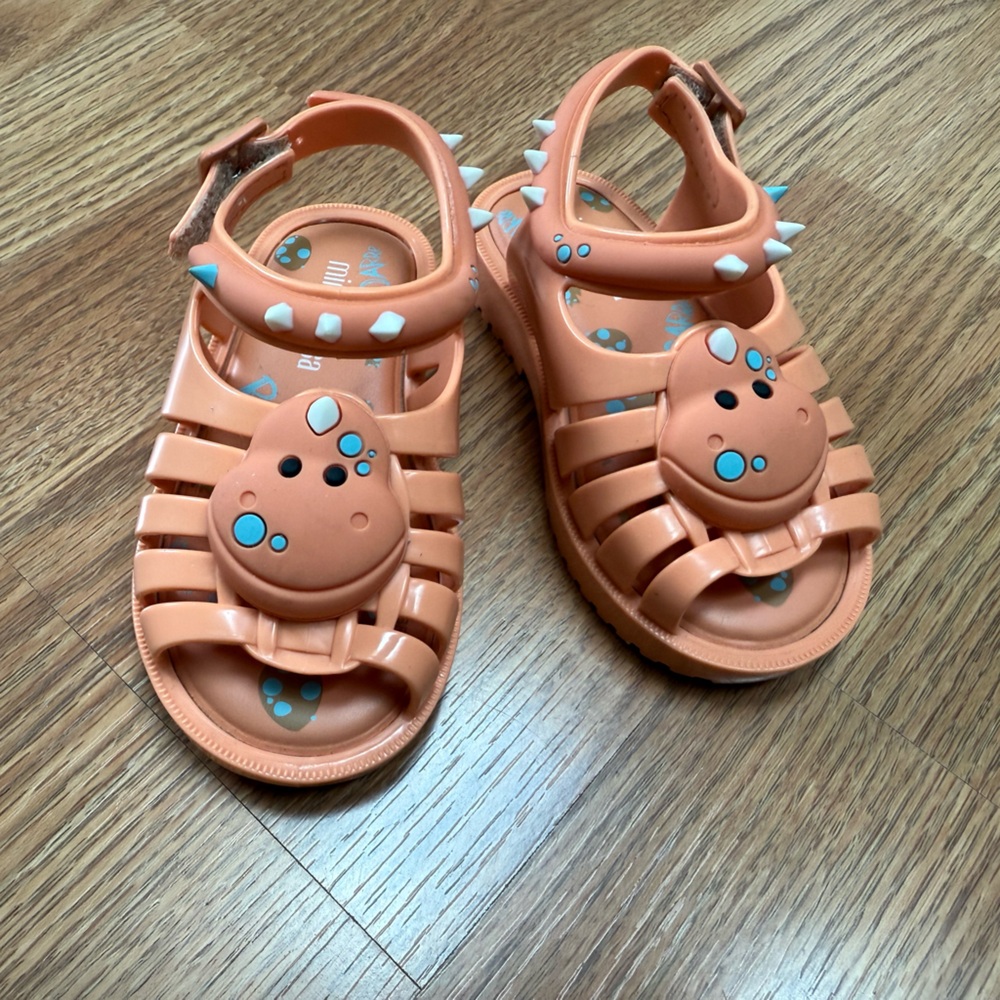 Mini Melissa Dinosaur Sandals toddler 7